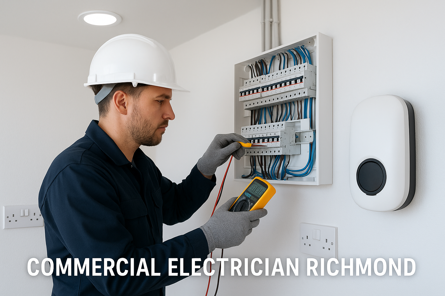 Commercial Electrician Richmond service image
